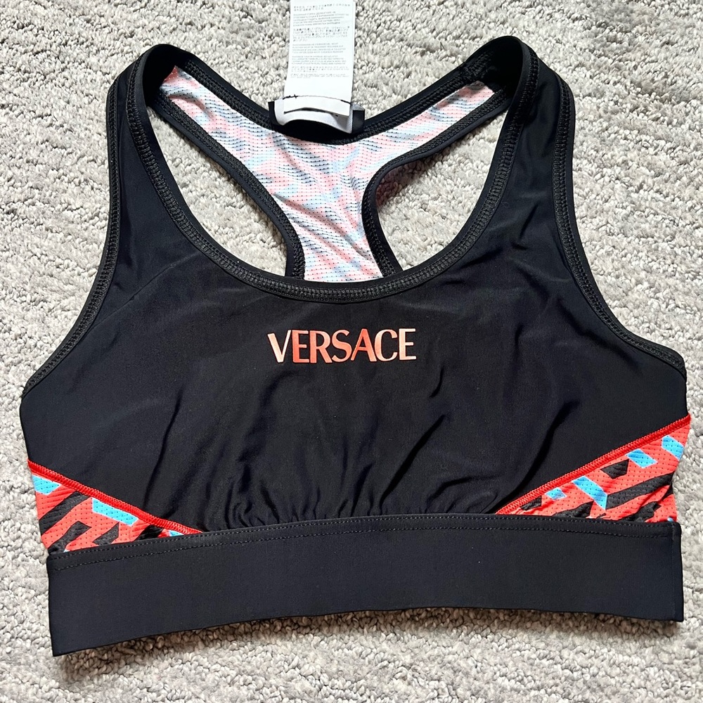 Versace sports bra. Size 1. Small/medium fit.